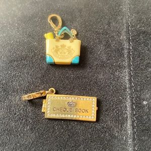 Juicy couture beach tote and check book